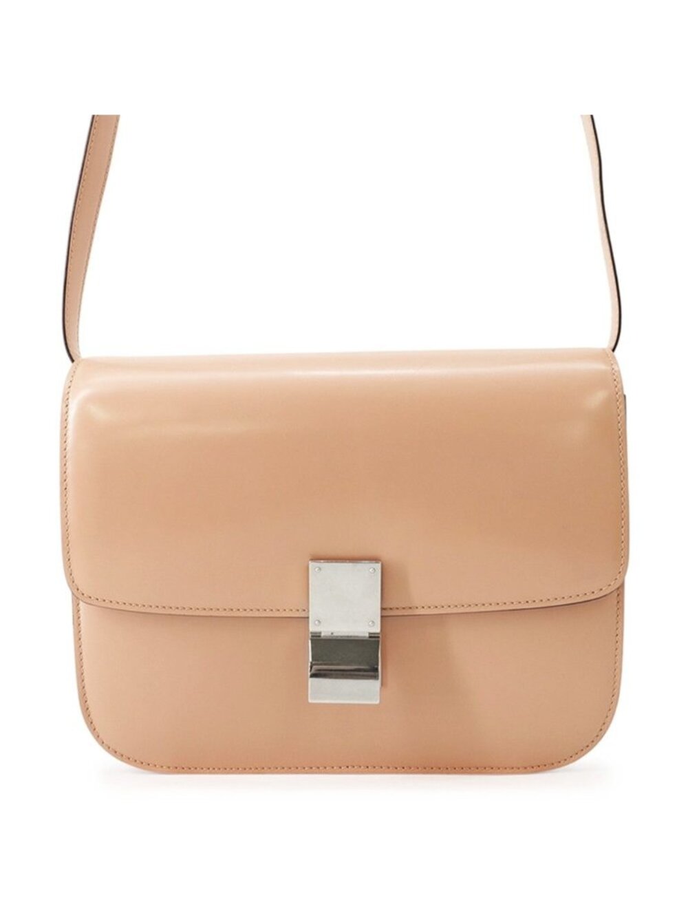 Celine Shoulder Bag Classic Box Calf Leather